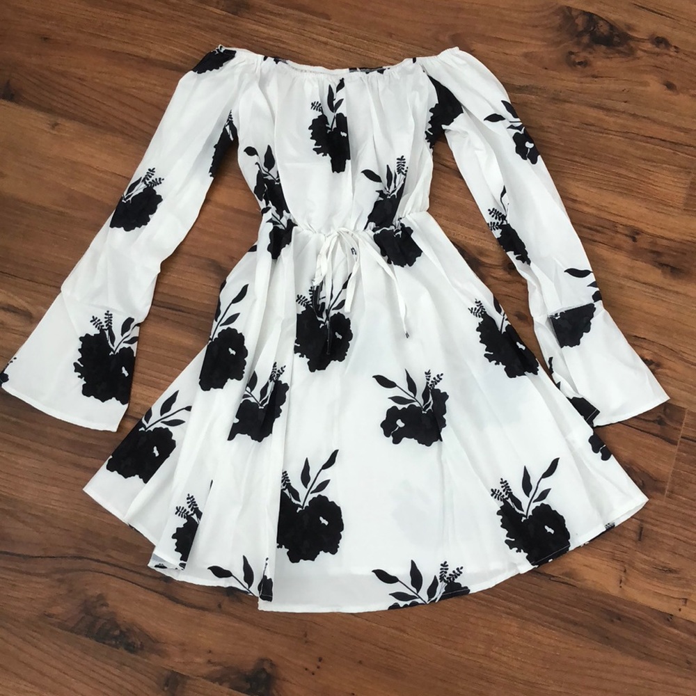Floral print dress
